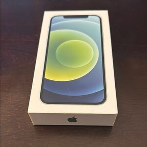 BOX only! Apple iPhone 12 box with logo sticker